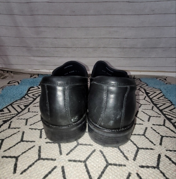 COLE HAAN GRAND OS BLACK LEATHER LOAFERS, SZ 11.5 - Picture 8 of 14